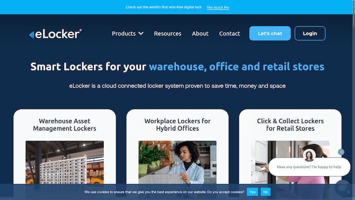 eLocker screenshot